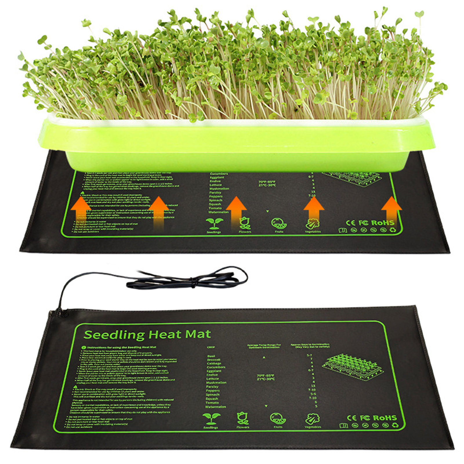20W Seedling Heating Mat Plant - Heat Mat Seedling のレビューと価格