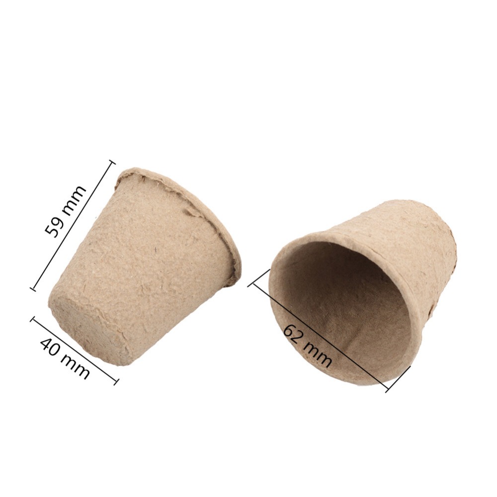 20pcs 6.2cm Environmental prot - Peat Pellet Tray のレビューと価格