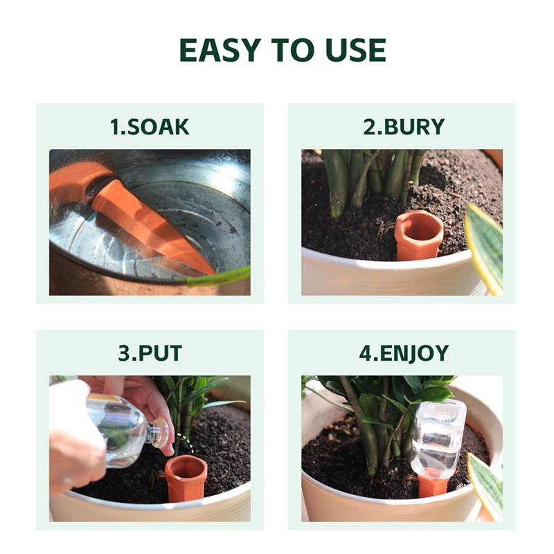Terracotta Watering Spikes,Win - Self Watering Insert のレビューと価格