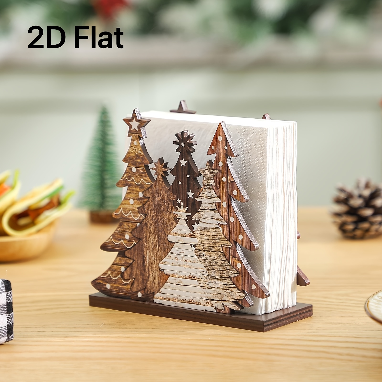 1pc 2D Flat Christmas Tree Tis - Agar Tissue Culture のレビューと価格