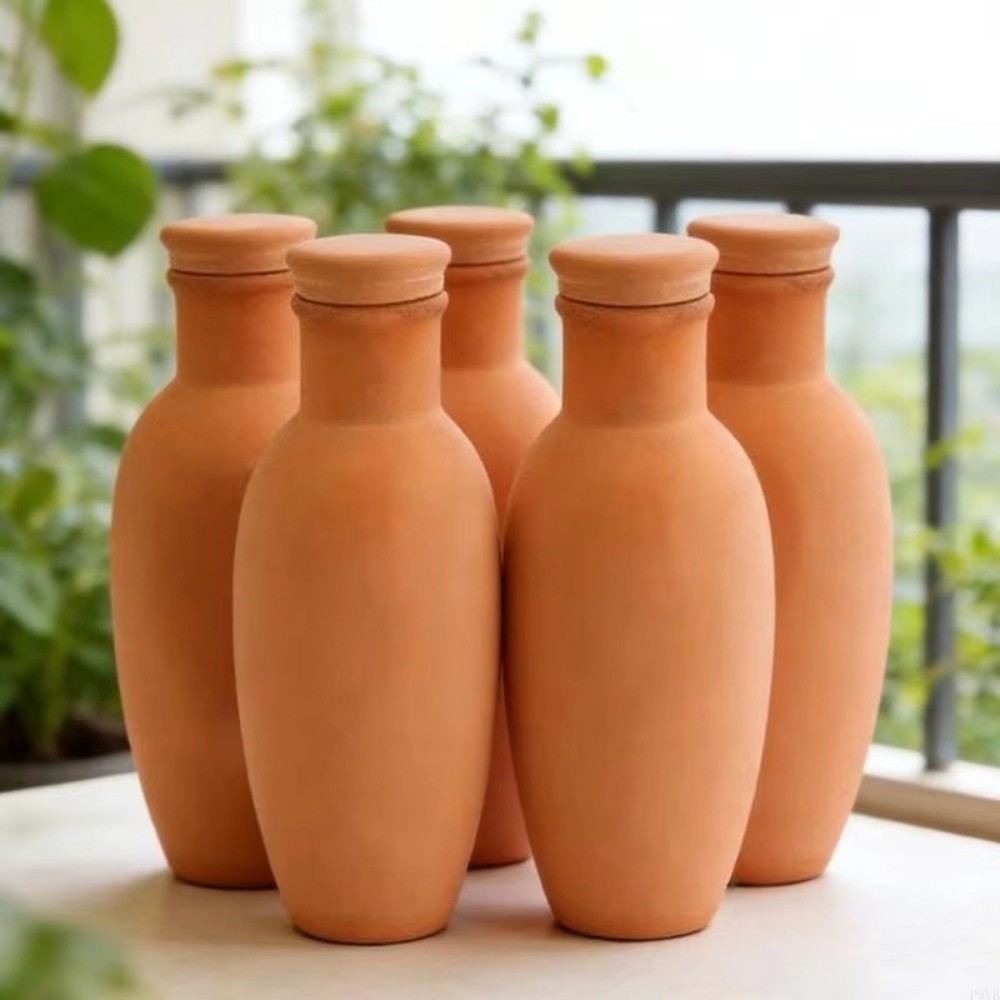 4Pcs Terracotta Material Autom - Self Watering Insert のレビューと価格